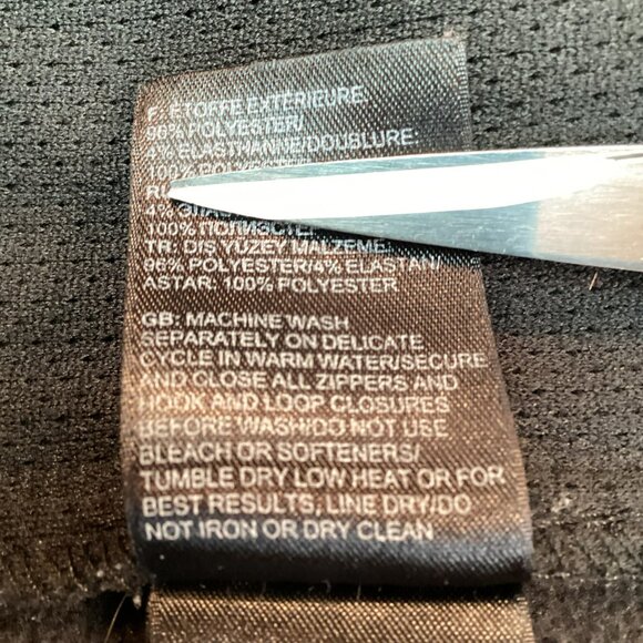 The North Face Softshell Mens XL Never Stop Exploring Full-Zip Jacket Black - Picture 9 of 12